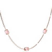 Collana Rebecca Donna in Bronzo Quarzo idrotermale BHCKRQ07 - BHCKRQ07
